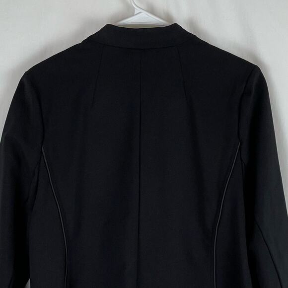 ELOQUII Black Dark Academia Minimalist Neutral Office Jacket Blazer NWOT Size 14 - Picture 7 of 12